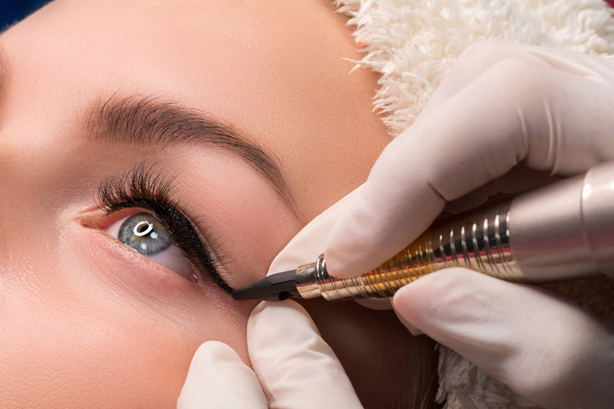 Permanent Make up Lidstrich Permanent Make up Lidstrich